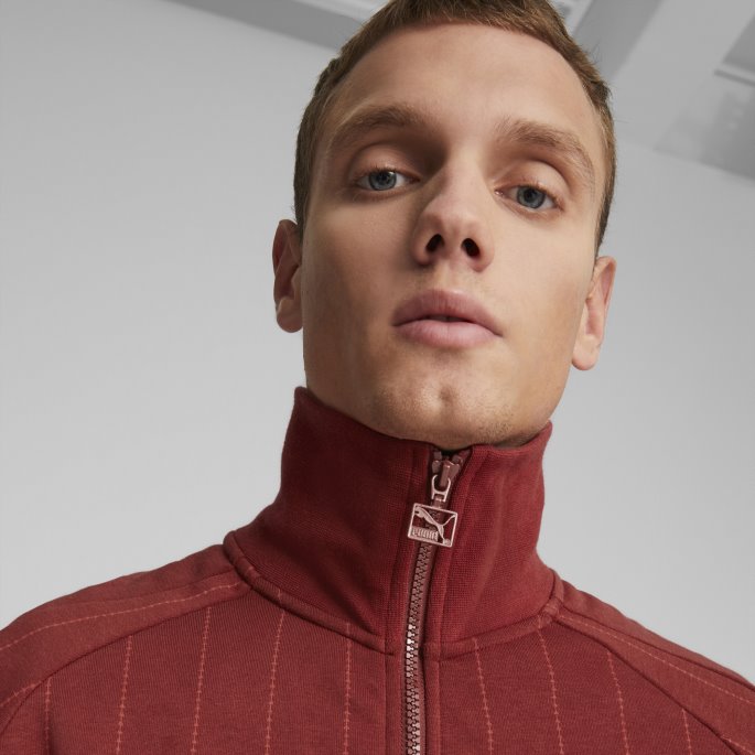 Puma På Tilbud X Coca-cola Herre T7 Treningsjakke Intens Rød