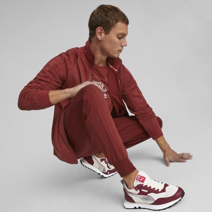 Puma På Tilbud X Coca-cola Herre T7 Treningsjakke Intens Rød