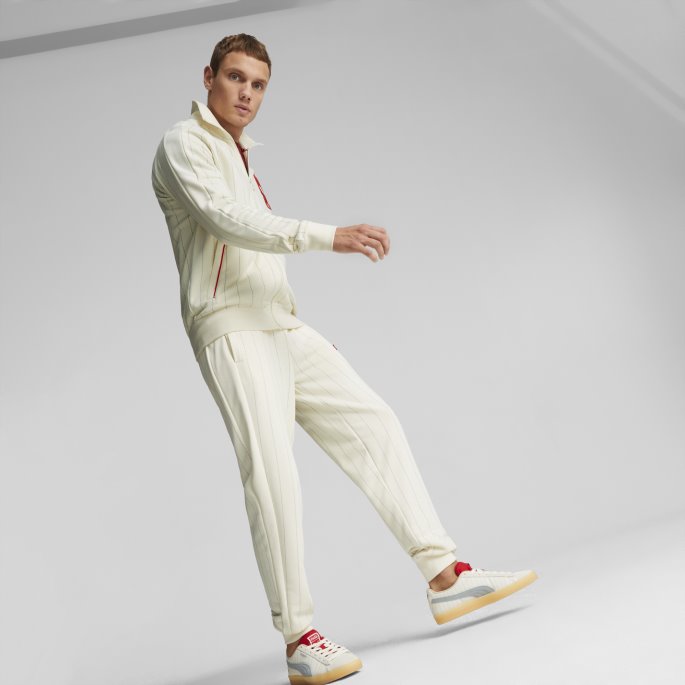 Puma På Tilbud X Coca-cola Herre T7 Treningsjakke Ivory Glow