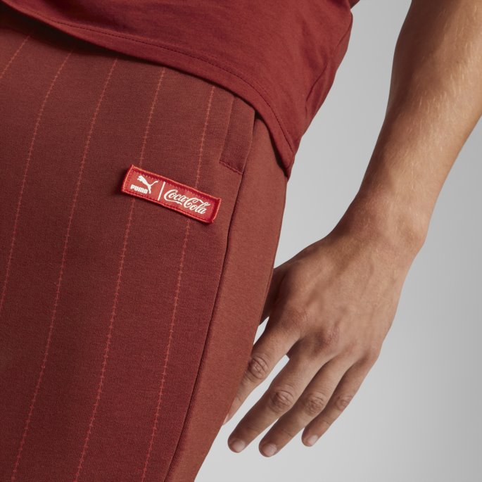 Puma På Tilbud X Coca-cola Herre T7 Bukser Intens Rød
