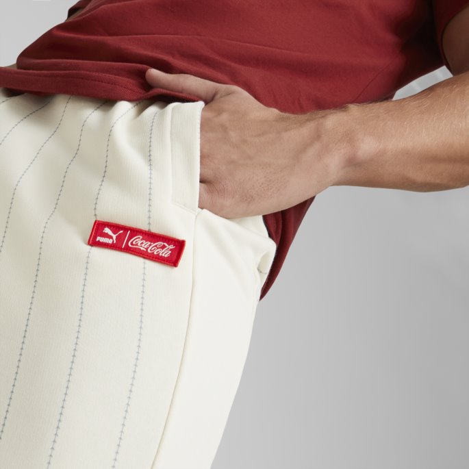 Puma På Tilbud X Coca-cola T7 Herrebukser Ivory Glow