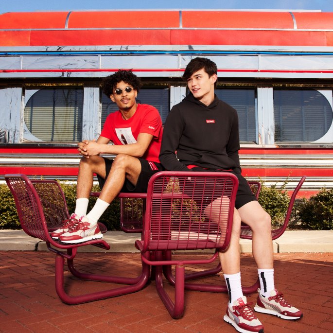 Puma På Tilbud X Coca-cola Shorts For Menn Svart