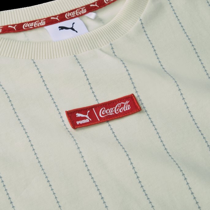 Puma På Tilbud X Coca-cola Dametopp Ivory Glød
