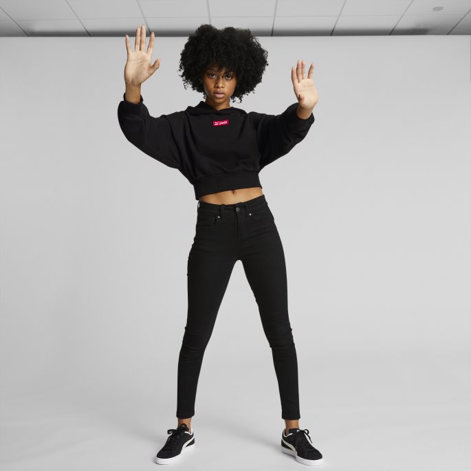 Puma På Tilbud X Coca-cola Dame Hettegenser Svart