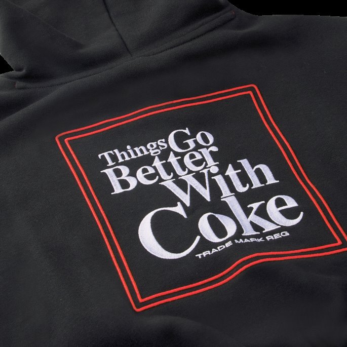 Puma På Tilbud X Coca-cola Dame Hettegenser Svart