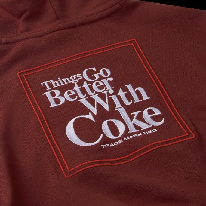 Puma På Tilbud X Coca-cola Hettegenser For Kvinner Intens Rød