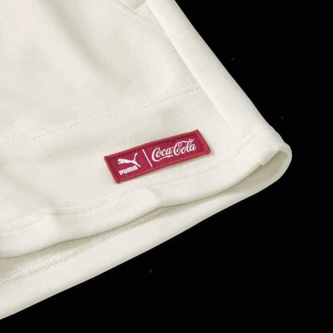 Puma På Tilbud X Coca-cola Dameshorts Ivory Glow