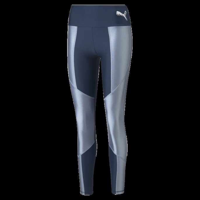 Mod Basketball Leggings Kvinner Marine Blå-blå Wash Puma På Salg