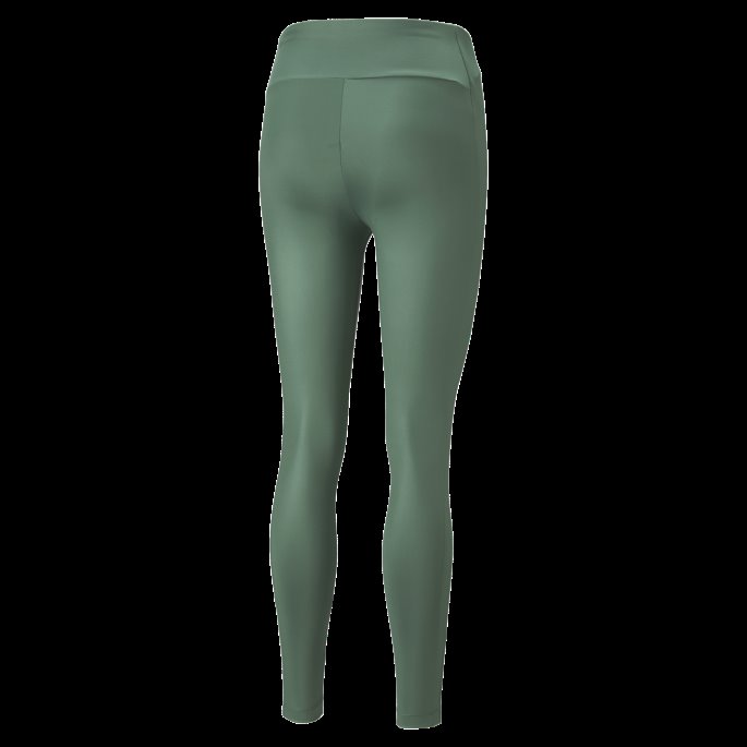 Dyp Skog Puma På Tilbud T7 Skinnende Leggings Med Høy Midje For Kvinner