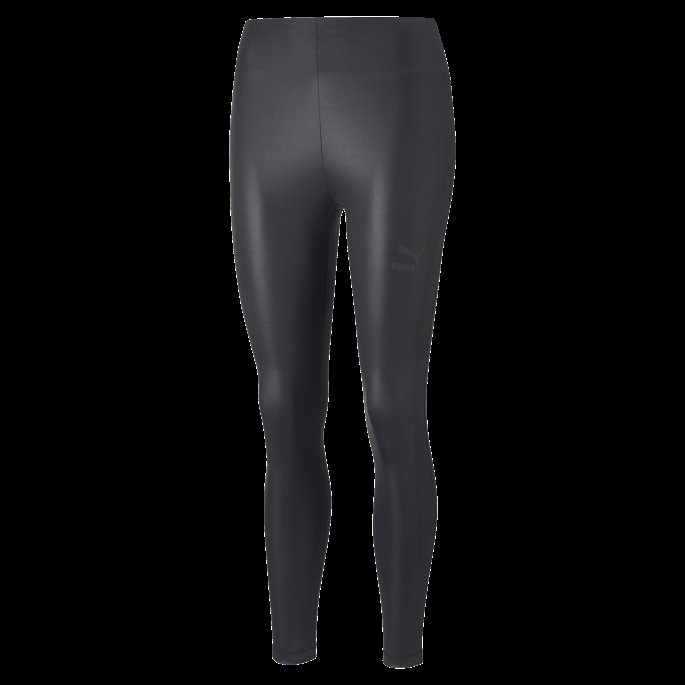 Puma På Tilbud T7 Skinnende Høy Midje Leggings Dame Svart