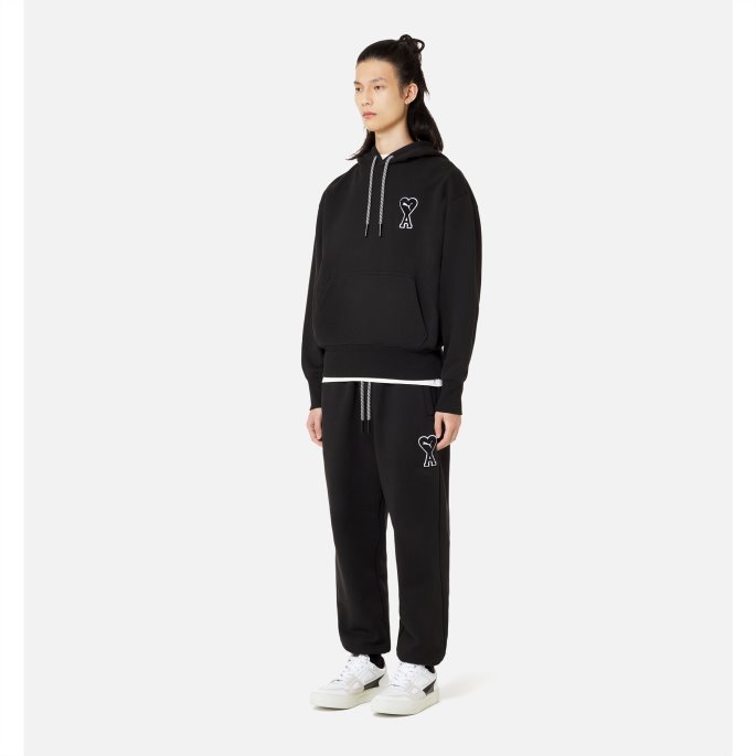 Ami X Puma På Tilbud Svart Hettegenser