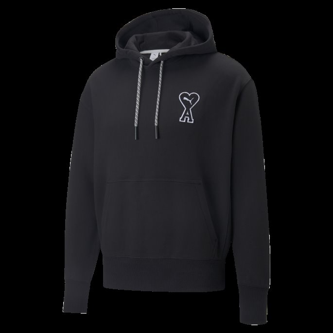 Ami X Puma På Tilbud Svart Hettegenser