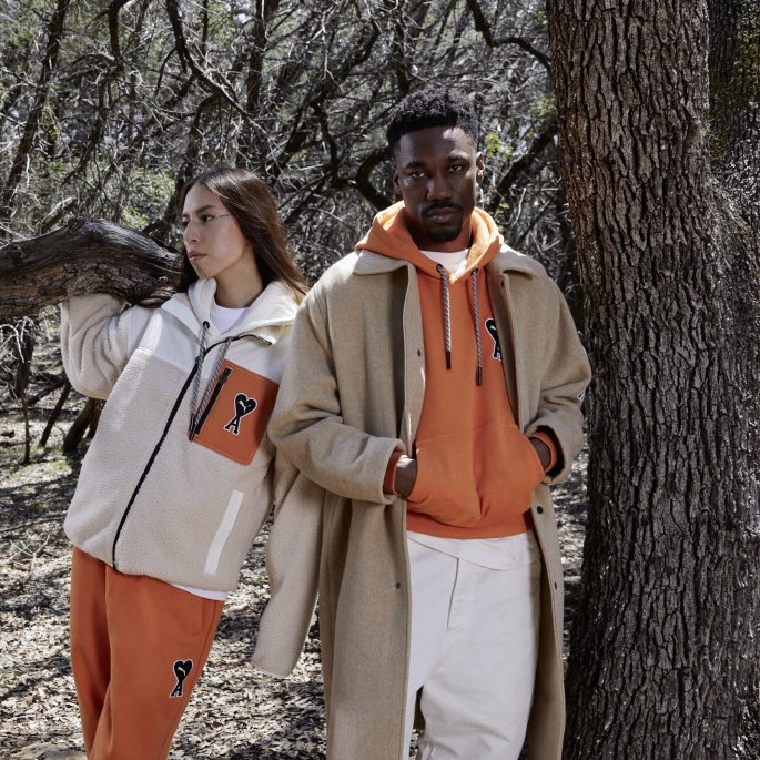 Hettegenser Puma På Tilbud X Ami Jaffa Orange