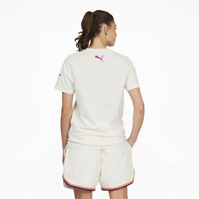 Puma På Salg Hviske Hvit Du Gjør Du Kvinners Basketball Grafisk Tee