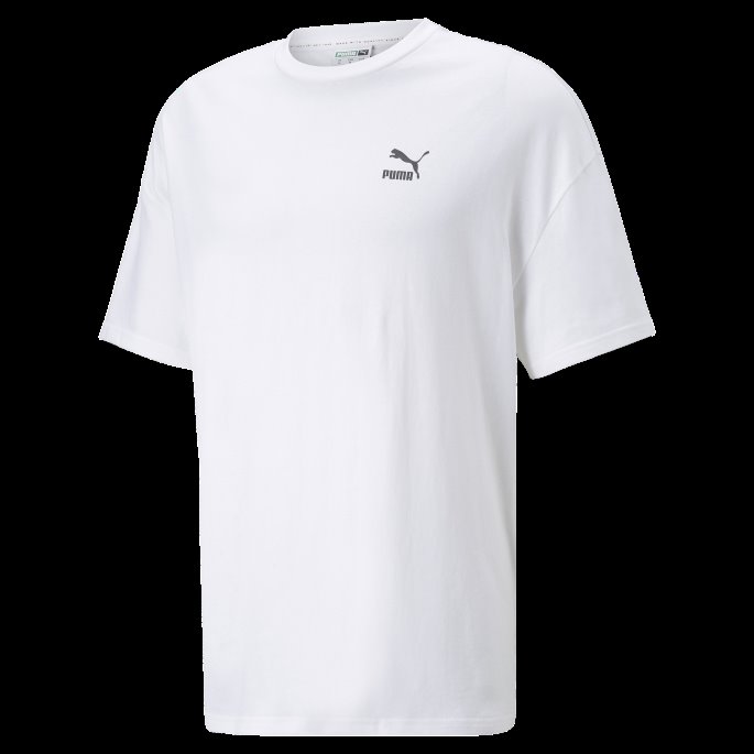 Classics Oversized Tee Menn Hvit Puma På Salg