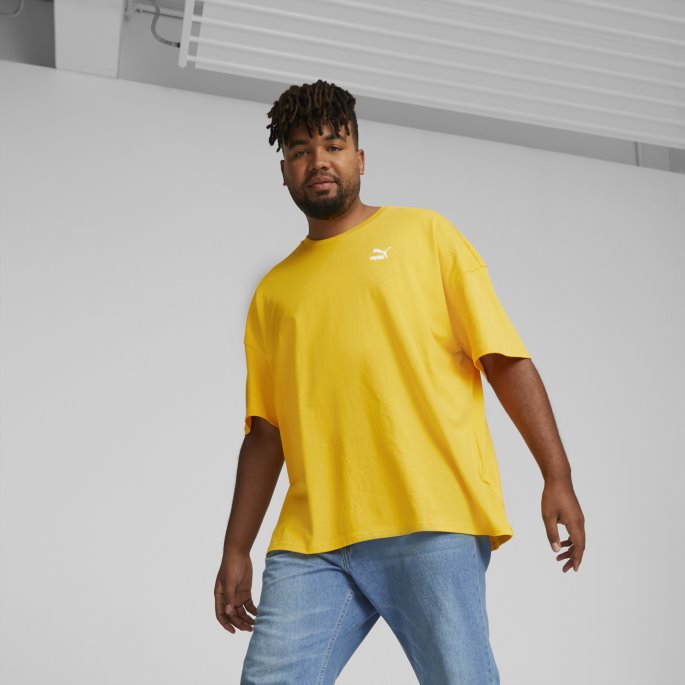 Tangerine Puma På Tilbud Klassikere Oversized Herre-t-skjorte