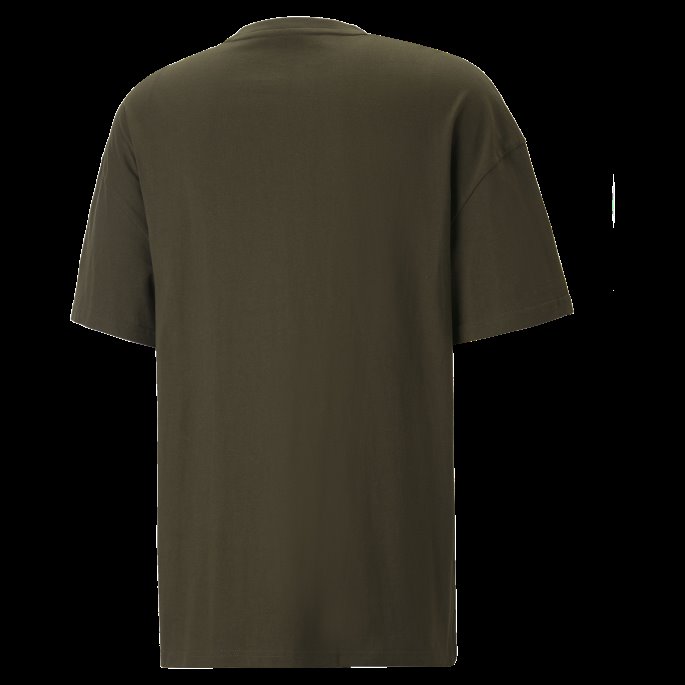 Puma På Tilbud Klassikere Oversized Tee Menn Dyp Oliven