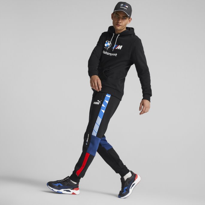 Bmw M Motorsport Nødvendigheter Fleece Hettegenser Menn Puma På Tilbud