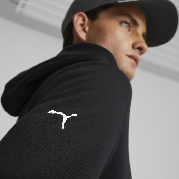 Bmw M Motorsport Essentials Herre Fleece Hettegenser Svart Puma På Salg