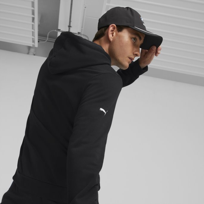 Bmw M Motorsport Essentials Herre Fleece Hettegenser Svart Puma På Salg