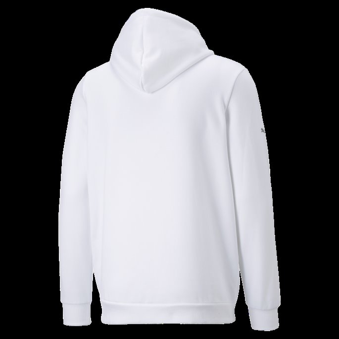 Puma På Tilbud Hvit Bmw M Motorsport Nødvendigheter Fleece Hettegenser Herre
