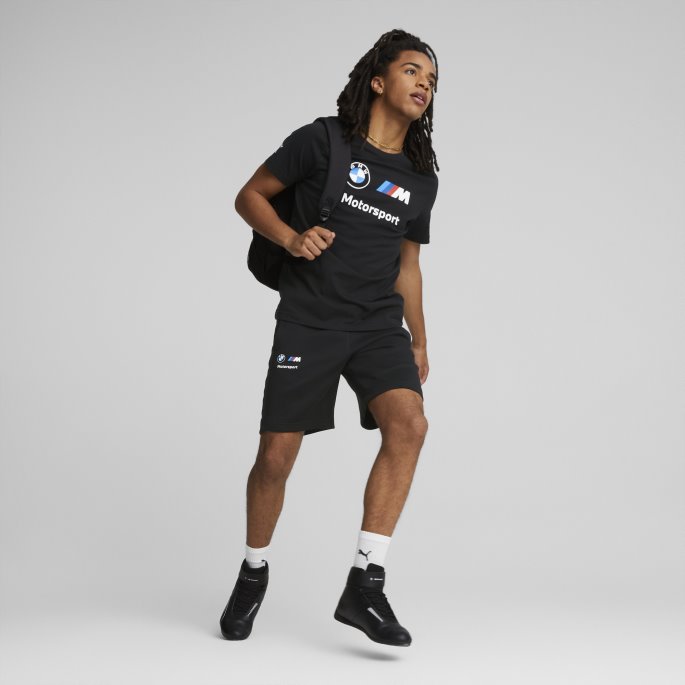 Svart Puma På Salg Bmw M Motorsport Essentials Logo Tee Herre