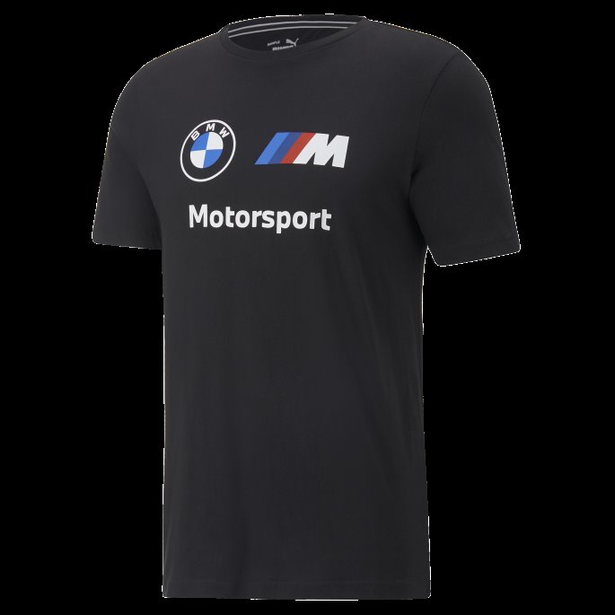 Puma På Tilbud Bmw M Motorsport Nødvendigheter Herre Logo T-skjorte Svart