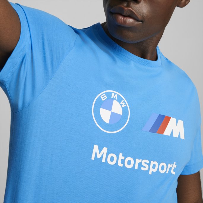 Ocean Dive Bmw M Motorsport Nødvendigheter Herre Logo T-skjorte Puma På Salg
