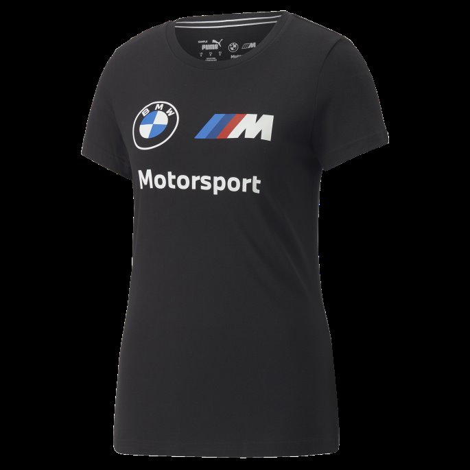 Puma På Tilbud Bmw M Motorsport Essentials Logo T-skjorte Dame Svart