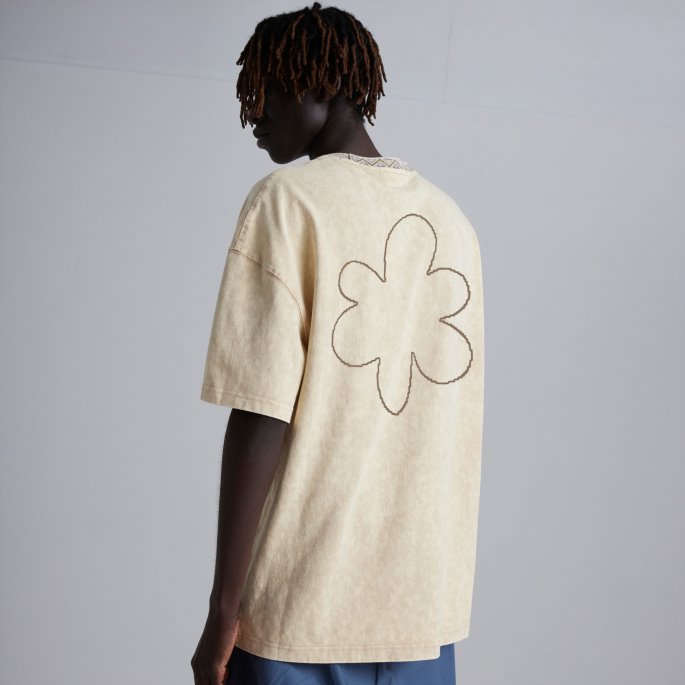 Puma På Tilbud X Frynsegoder Og Mini Printet Tee Menn Lys Sand-_aop