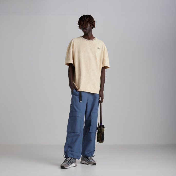 Puma På Tilbud X Frynsegoder Og Mini-trykt T-skjorte Lys Sand-_aop