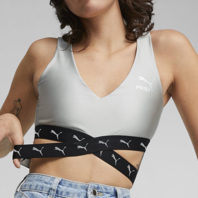 High Rise Puma På Tilbud Star Quality Cropped Top Kvinner