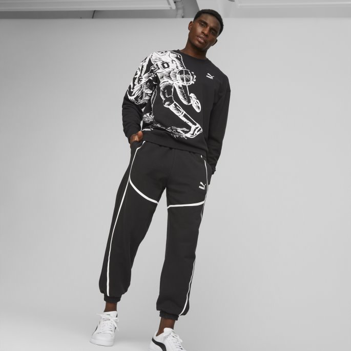 Puma På Tilbud X Joshua Vides Menn Crewneck Svart