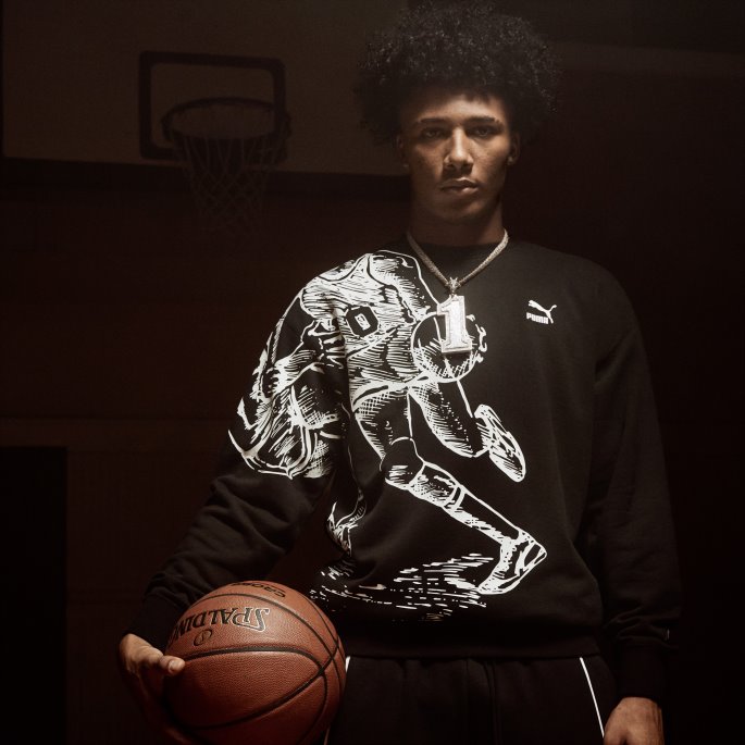 Puma På Tilbud X Joshua Vides Menn Crewneck Svart