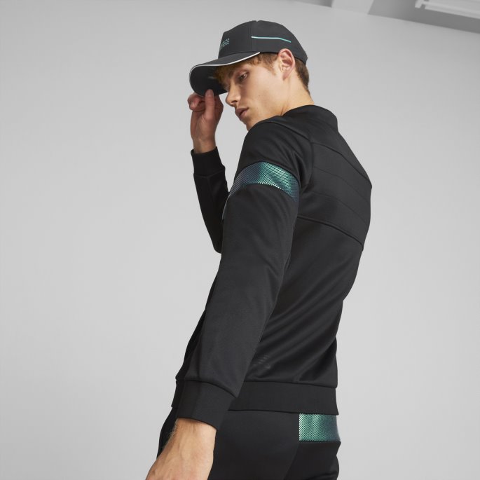 Mercedes-amg Petronas Motorsport Metal Energy Race Jakke Herre Svart Puma På Salg