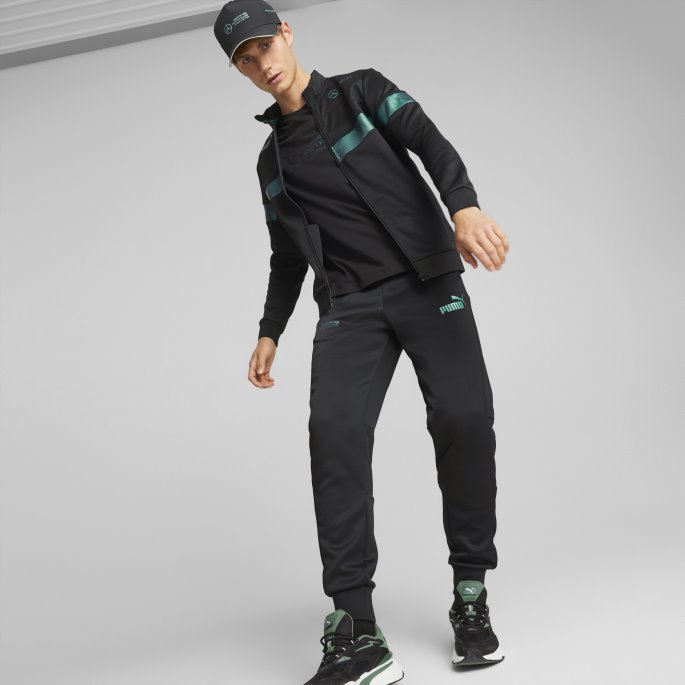 Mercedes-amg Petronas Motorsport Metal Energy Race Jakke Herre Svart Puma På Salg