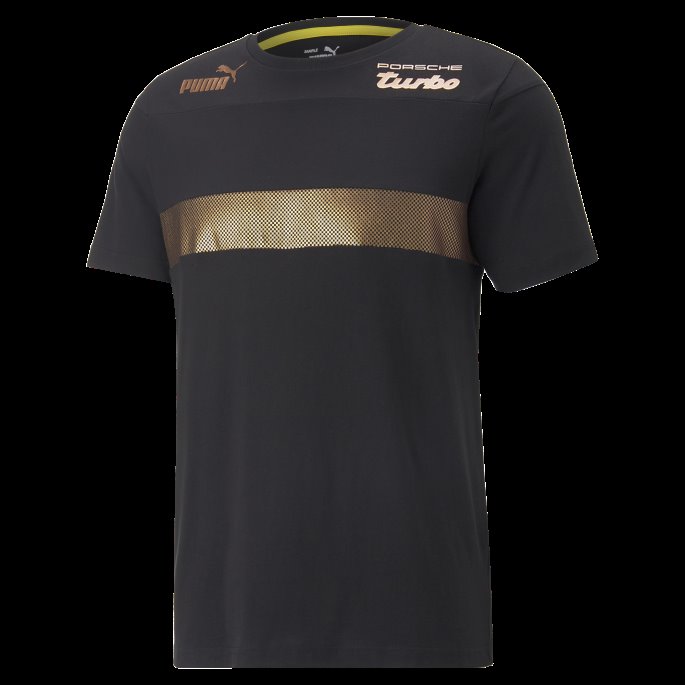 Svart Porsche Legacy Herre Metal Energy Race Tee Puma På Salg