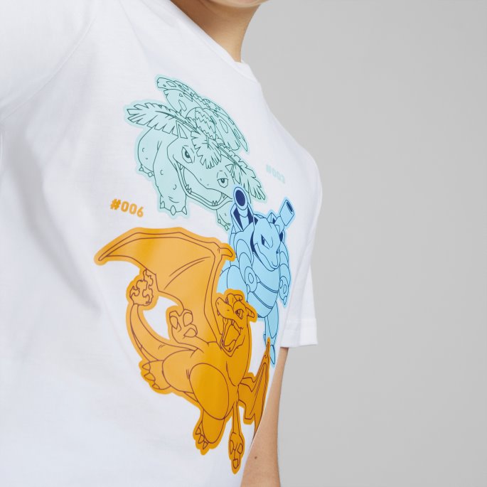 Puma På Tilbud X Pokmon Tee Ungdom Hvit