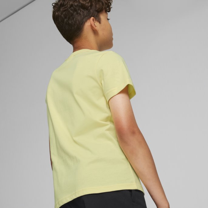 Puma På Tilbud X Pokmon Tee Ungdom Blek Sitron