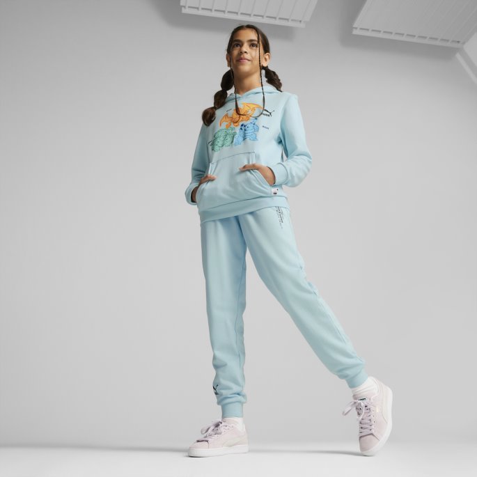 Lett Aqua Puma På Tilbud X Pokmon Hettegenser Ungdom