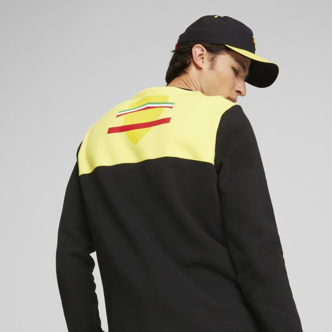 Svart Scuderia Ferrari Race Assembly Crew Motorsport Herregenser Puma På Salg