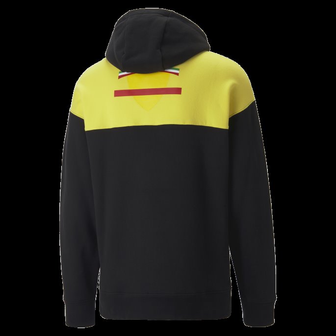 Puma På Tilbud Scuderia Ferrari Race Assembly Motorsport Hettegenser Menn Svart