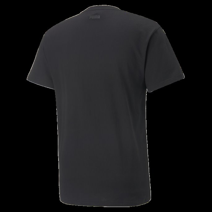 Svart Puma På Salg Rebound Kortermet Basketball Tee Menn