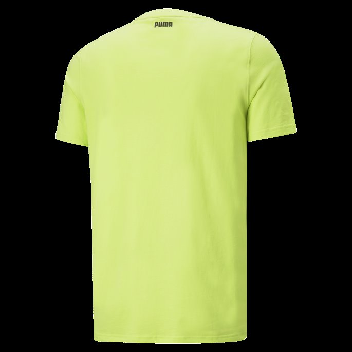 Puma På Tilbud Light Lime Timeout Kortermet Basketball T-skjorte 3 Menn