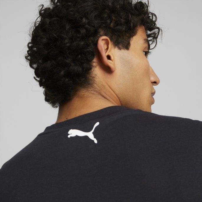 Puma På Tilbud Black Box Out Kortermet Basketball T-skjorte 1 Menn