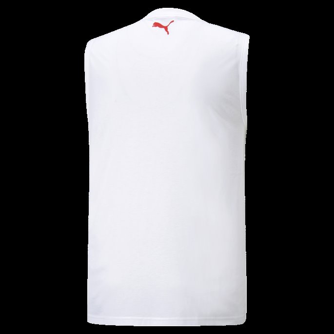 Fast Break Herre Basketball Tank Top Hvit Puma På Salg