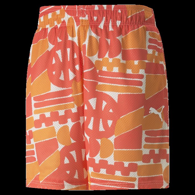 Spectra Gul Puma På Salg Spin Move Basketballshorts Herre