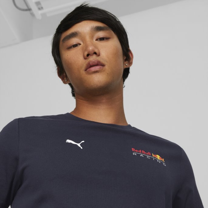 Nattehimmel Puma På Salg Red Bull Racing Essentials Sm Logo Tee Herre