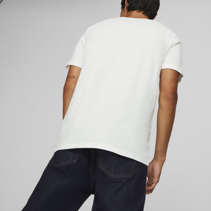 Hvit Red Bull Racing Essentials Sm Logo Tee Menn Puma På Salg