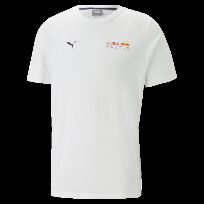 Hvit Red Bull Racing Essentials Sm Logo Tee Menn Puma På Salg